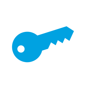 blue key logo