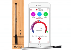 thermometer with tech in